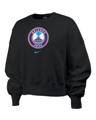 Женский свитшот Orlando Pride Phoenix Fleece Nike NWSL Crew-Neck