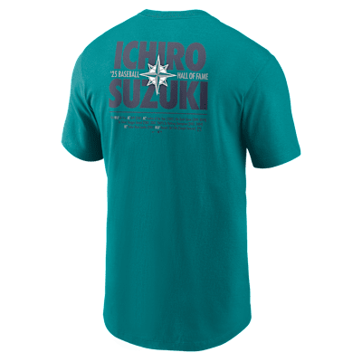 Ichiro Suzuki Seattle Mariners 2025 Hall of Fame Men's Nike MLB T-Shirt