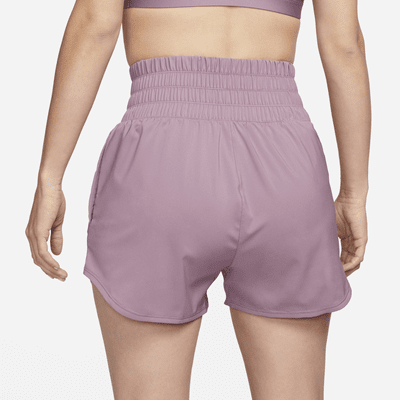 Nike One Women's Dri-FIT Ultra High-Waisted 3" Brief-Lined Shorts