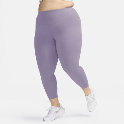 Leggings de cintura alta de 7/8 de baja sujeción para mujer Nike Zenvy (talla grande)