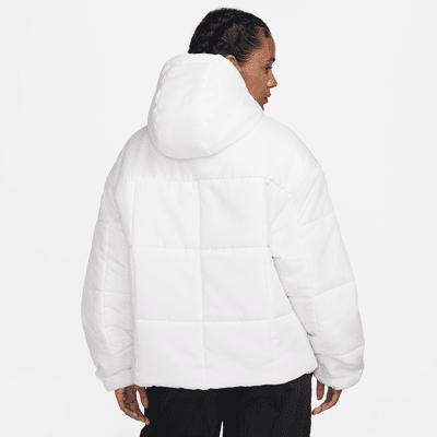 Ledig huvjacka Nike Sportswear Classic Puffer Therma-FIT för kvinnor