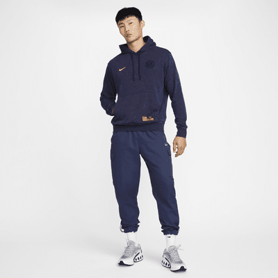 Sweat à capuche en molleton Nike Football Inter Milan Club 3e tenue pour homme