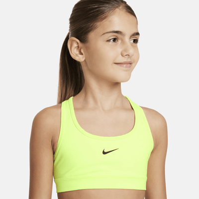 Bra deportivo para niña talla grande Nike Swoosh