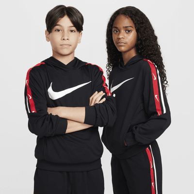 Sudadera con gorro sin cierre de tejido Knit para niños talla grande Nike Sportswear Club