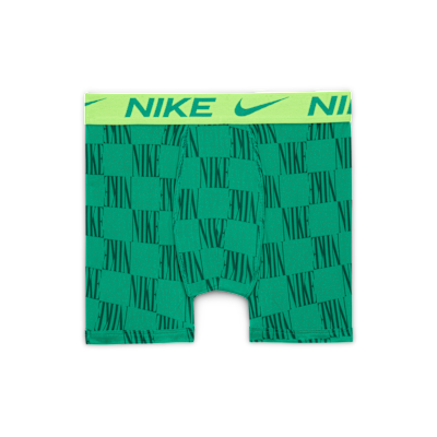 Nike Dri-FIT Essentials Big Kids' Printed Boxer Briefs (3-Pack)