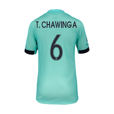 Jersey Nike Dri-FIT de la NWSL Replica del KC Current visitante 2025 Stadium Temwa Chaŵinga para niños talla grande