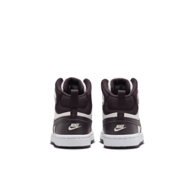 Nike Court Borough Mid 2 Little Kids' Shoes