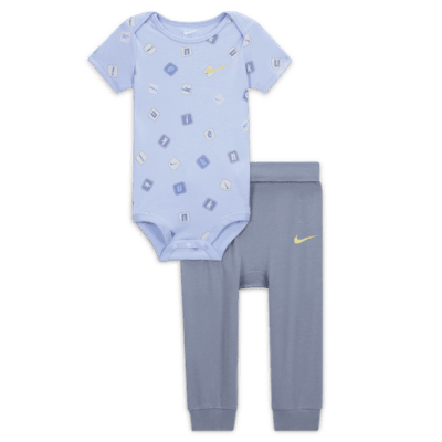 Nike Baby (12-24M) 2-Piece Printed Bodysuit Set