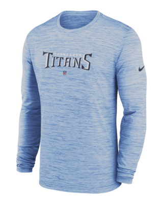 NFL Tennessee Titans Boys' Long Sleeve Performance Hooded Sweatshirt - S