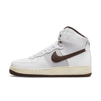 nike air force high tops beige