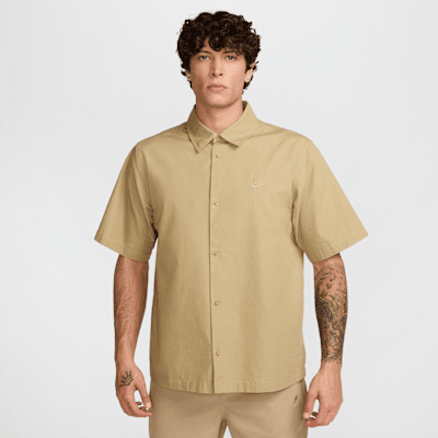 Nike Club Men's Short-Sleeve Button-Down Shirt