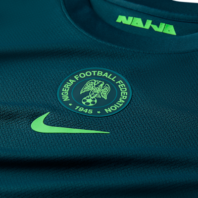 Nigeria 2025 Stadium Home (Women's Team) Women's Nike Dri-FIT Soccer Replica Jersey