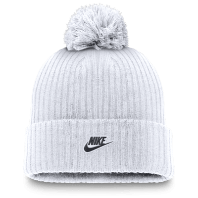 Gorro con dobladillo y pompón Nike de la MLB para hombre Chicago White Sox Cooperstown Peak