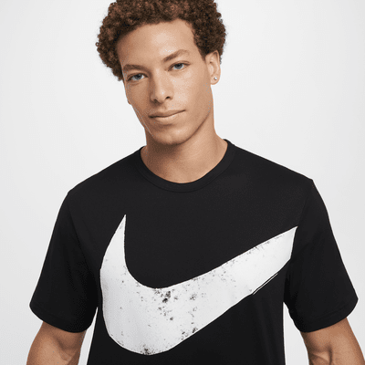 Playera de fitness de manga corta Dri-FIT para hombre Nike Hyverse Swoosh