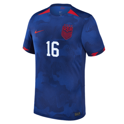 Rose Lavelle USWNT 2023 Stadium Away Big Kids' Nike Dri-FIT Soccer ...