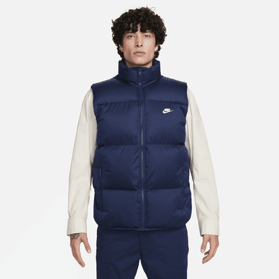 Men\'s Puffer Vest. Water-Repellent PrimaLoft® Nike Club Sportswear