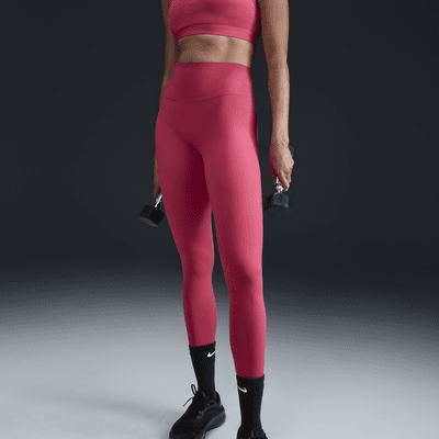 Leggings de tiro alto de largo completo para mujer Nike One Seamless Front