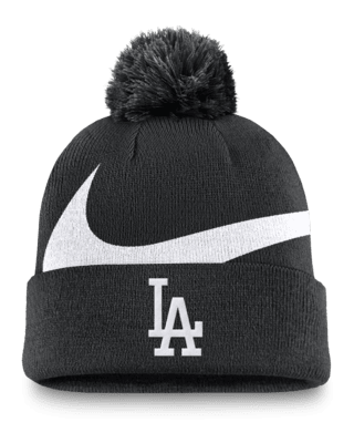 Los Angeles Dodgers Peak Men's Nike Mlb Cuffed Pom Beanie. Nike.com