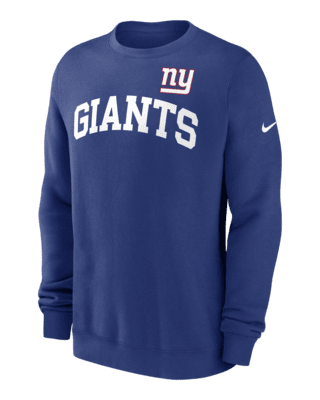 Мужские  New York Giants Club Nike NFL Pullover Crew