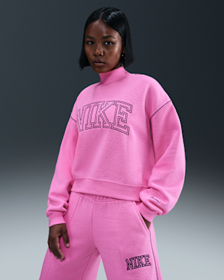 Женский свитшот Nike Sportswear Phoenix Fleece Mock-Neck