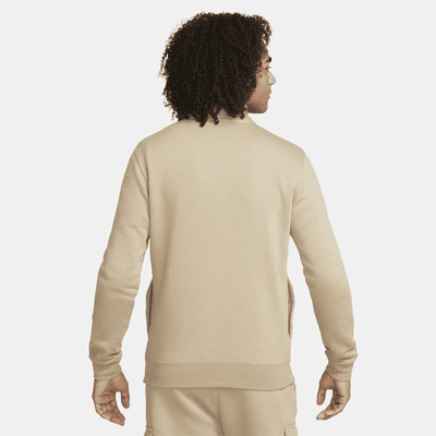 Nike Sportswear Club Men's Brushed-Back 1/2-Zip Pullover