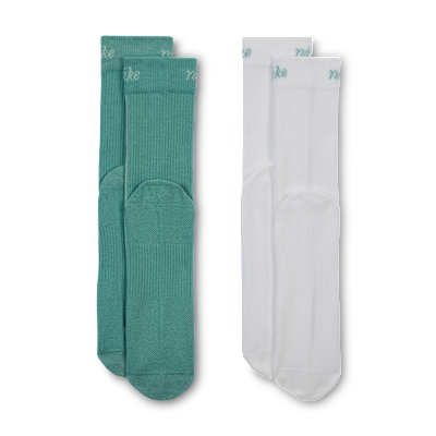 Nike Everyday Plus Calcetines largos ligeros (2 pares) - Mujer