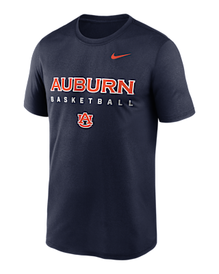 Мужская футболка Auburn Courtside Basketball Legend Nike Dri-FIT College для баскетбола
