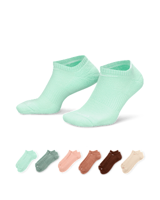Unisex носки Nike Everyday Plus Cushioned Training No-Show Socks (6 Pairs) для тренировок