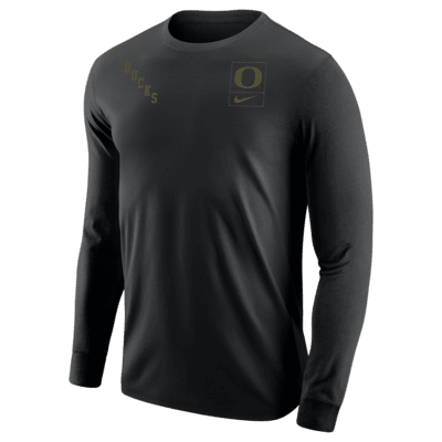 Oregon Olive Pack Men's Nike College Long-Sleeve T-Shirt. Nike.com