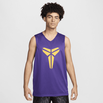 Jersey de básquetbol Dri-FIT Standard Issue reversible para hombre Kobe