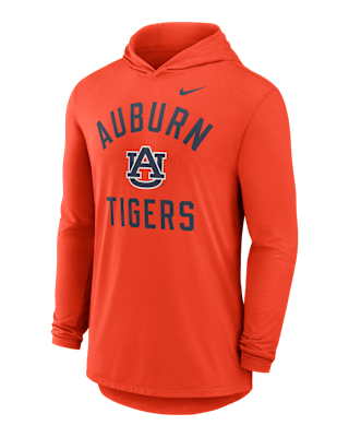 Мужская футболка Auburn Campus Arch Nike Dri-FIT College Long-Sleeve Hooded