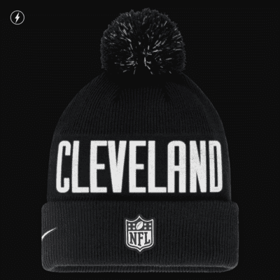 Nike RFLCTV (NFL Cleveland Browns) Men's Cuffed Beanie.