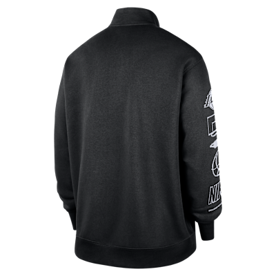 Los Angeles Lakers Courtside Nike NBA Club overdel med glidelås i halsen til herre