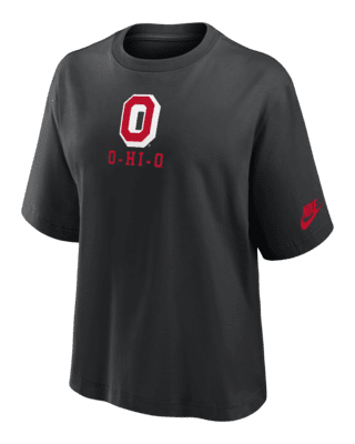 Женская футболка Ohio State Buckeyes Legacy Established Boxy Nike College