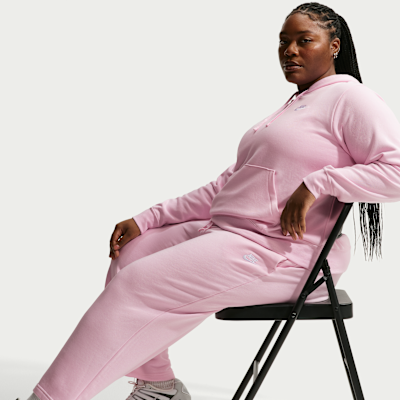Nike Sportswear Club Fleece Women's Mid-Rise Wide-Leg Sweatpants (Plus Size)