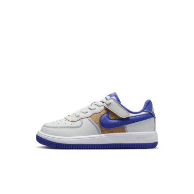 Tenis para niños de preescolar Nike Force 1 Low EasyOn