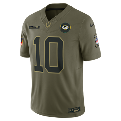 Jordan Love Green Bay Packers Salute to Service