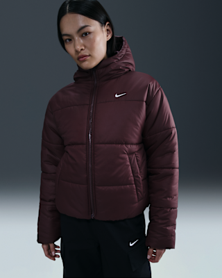 Женская куртка Nike Sportswear Classic Puffer Therma-FIT Loose Hooded