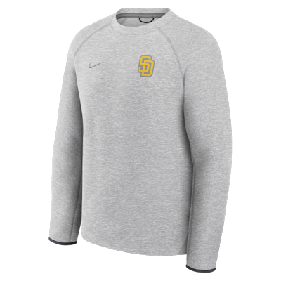 San Diego Padres Tech Fleece Men's Nike MLB Pullover Crew