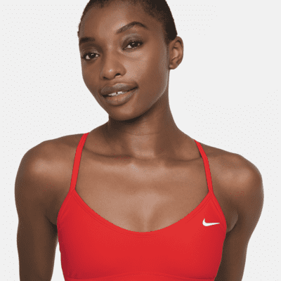 Nike Solid Women's Tri-Back Bikini Top