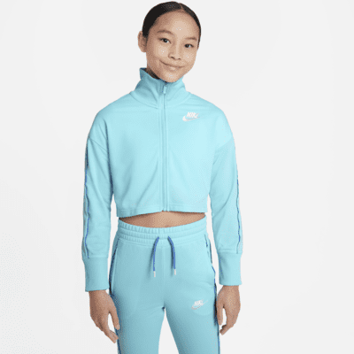 Conjunto de entrenamiento de cintura alta para niñas talla grande Nike Sportswear