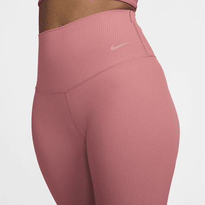 Leggings a 7/8 a vita alta e sostegno leggero Nike Zenvy Rib – Donna