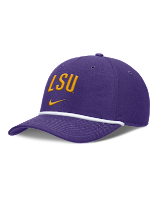 Мужские  LSU Primetime Rise Campus Nike College Adjustable Hat