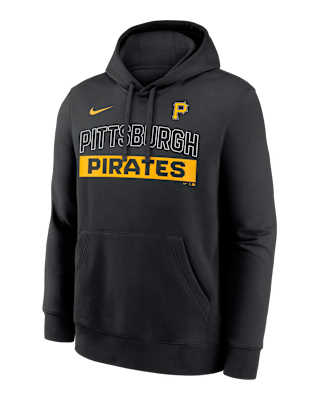 Мужское худи Pittsburgh Pirates Club Nike MLB Pullover Hoodie