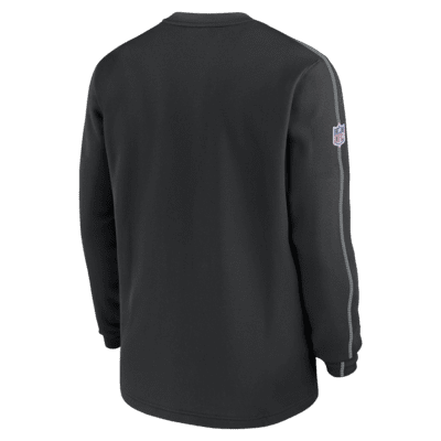 Las Vegas Raiders Sideline Coach Men’s Nike NFL Long-Sleeve Top