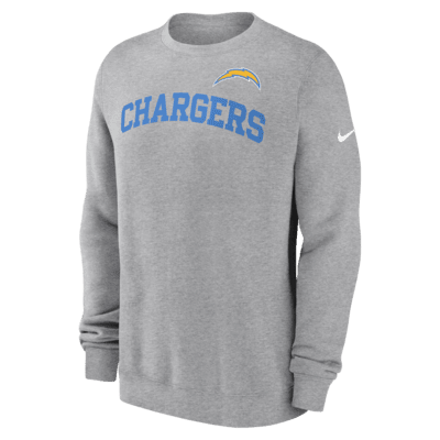 Los Angeles Chargers Club Men's Nike NFL Pullover Crew