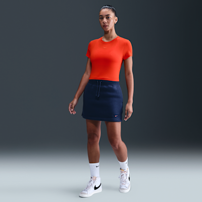 Nike Sportswear Chill Knit Women's Cropped T-Shirt