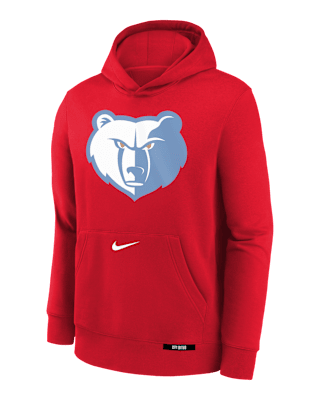 Подростковое худи Memphis Grizzlies Club City Edition Big Kids' Nike NBA Pullover Hoodie