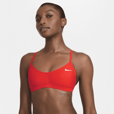 Nike Solid Women's Tri-Back Bikini Top