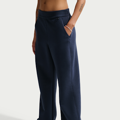 Pants Dri-FIT de tiro alto de pierna holgada y acampanada para mujer Nike 24.7 ImpossiblySoft